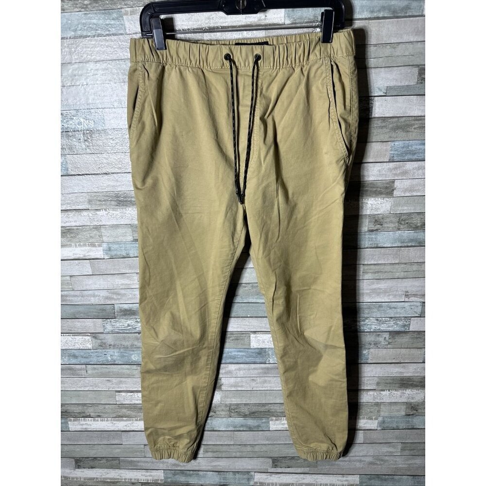 Men’s American Eagle Jogger Style Pants Tan Next Level Flex Tan Size Small